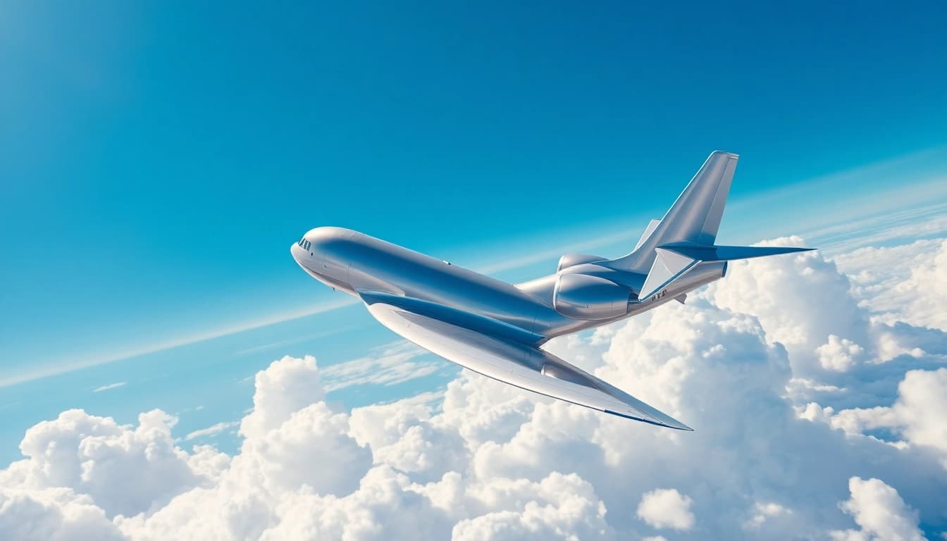 NK88 soaring through a clear blue sky, symbolizing modern aviation excellence.
