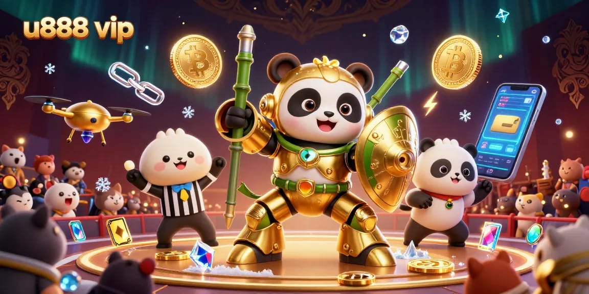 Experience gaming excitement with u888 vip at a vibrant casino-themed arena