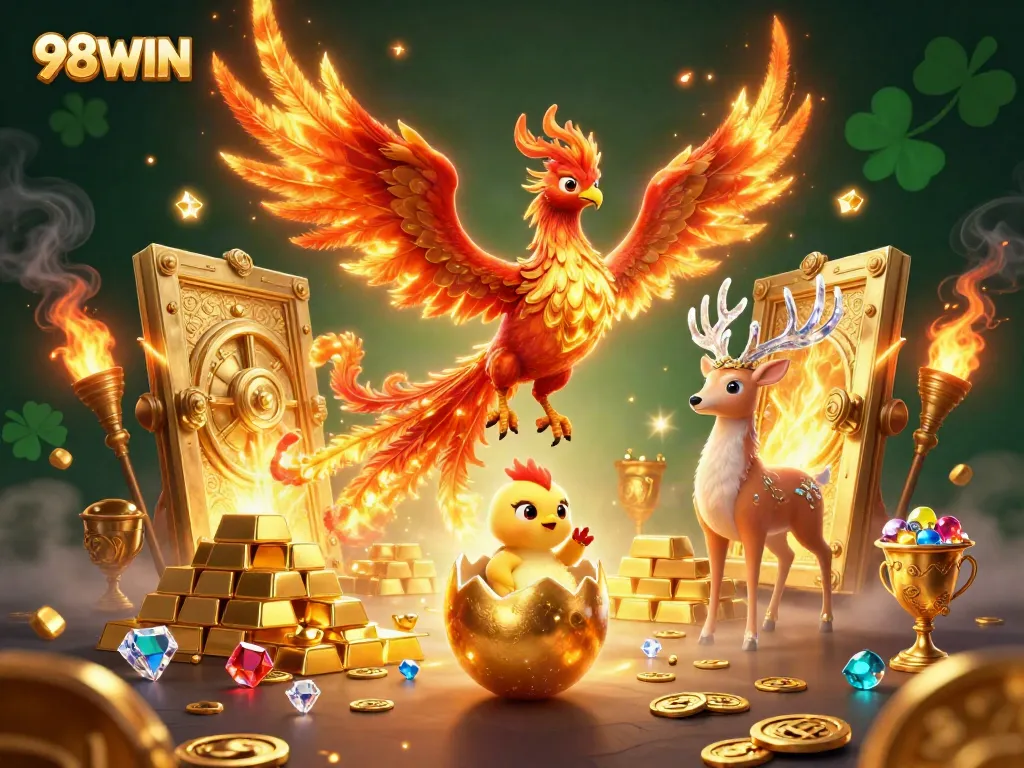 Engage in thrilling gameplay with 98WIN while experiencing a vibrant casino atmosphere.