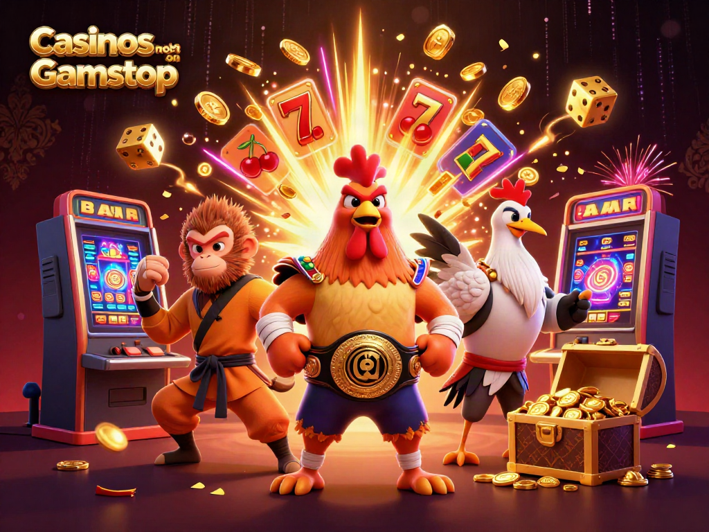 Experience the excitement of Casinos not on Gamstop with dynamic characters and gaming symbols