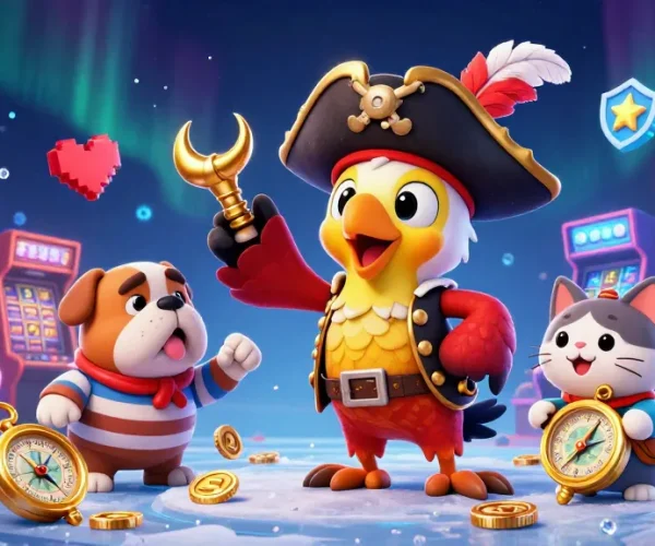 Nổ hũ thần tài b52 showcases exciting jackpot opportunities with vibrant slot games and lively characters